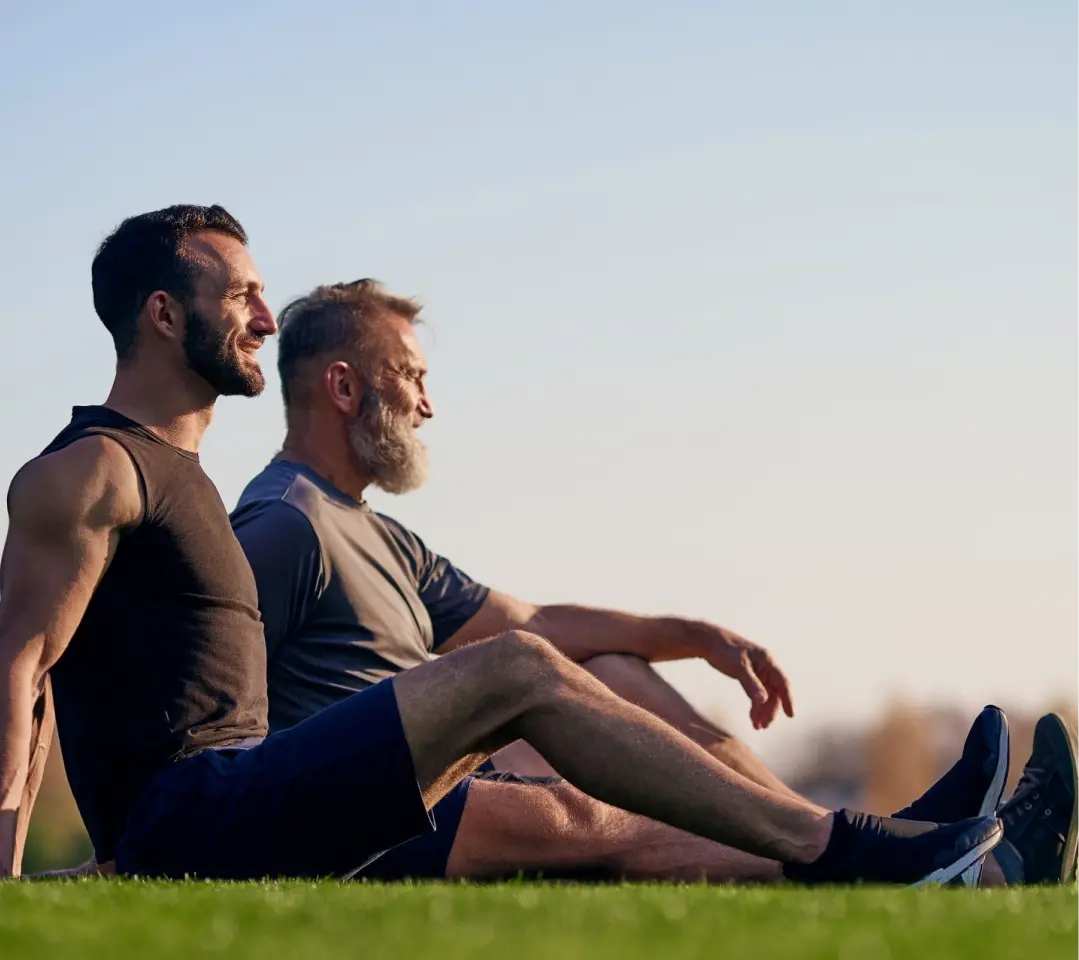 Men enjoying the benefits of HINCO